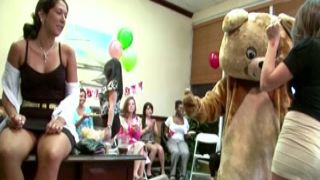 dancing bear - alaina brooke s cfnm fiesta with enormous purple-headed yogurt slinger male strippers 