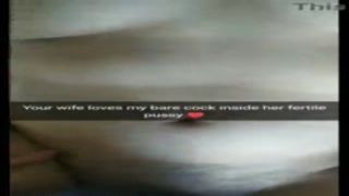 cuckold cuck wife get breed and knocked up by her lover who regular fuck her without condom - cuckold captions - milky mari