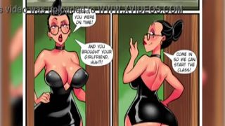 a very gorgeous teacher and crazy about sex pervert sex toons