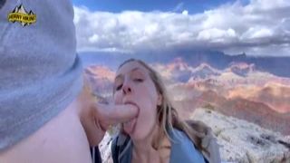 epic grand canyon adventure sex - molly pills - outdoor nature raw creampie first person