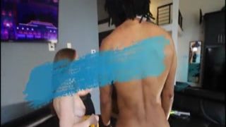 bang the police - midget golden hair white hottie cops raid local stash house and seize custody of voluptuous black meat for raw dogging