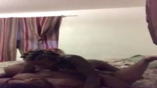 pounding my step brother babymama fat step stepsis her twat was so dripping had to bust a load in her