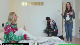 busty step daughtemma hix blows step daddy during the thanksgiving dinner familystrokes