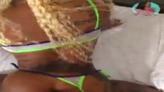 sarai enjoys twerking on the d