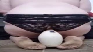 bowling pin gape w panties on