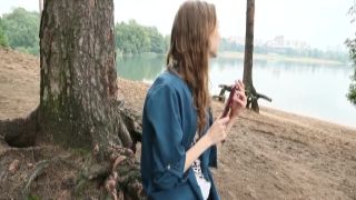 Sensational blond chick marina takes pleasure in riding huge cock which belongs electronic camera male
