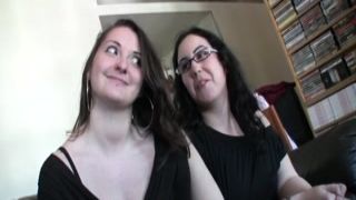 this is how a strapon lesbian busty and dripping partners screws