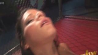 latina hottie pornstar angelina castro screws black mma fighter