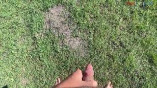 fall moment is here so lets masterbate outdoors part-1