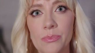 blackedraw slim platinum blonde hotwife riley star gets special double stuffed hung black gift from hubby