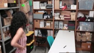 Latin curved babe gets busted shoplifting defloration rituals