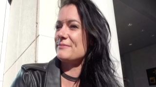 Smoking cigarettes hot Latina fucks passionately in a pool outdoor