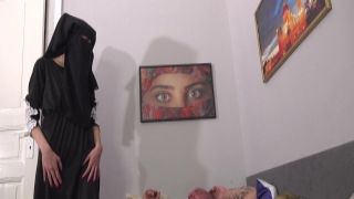 Cum on her black niqab fucking short videos