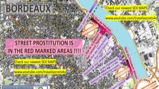bordeaux france sex map street map oily rub parlours brothels whores callgirls bordell freelancer streetworker prostitutes
