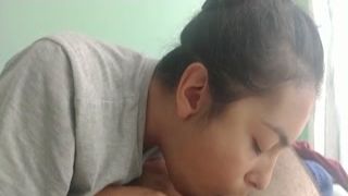 it comes very strong when i oral lick the scrotum