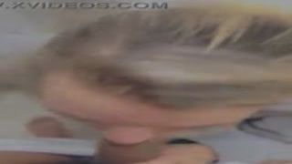 fresh nurse in hospital helps me pee then blows my meatstick to help me feel better