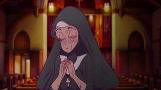a nun imagines being fucked raw in front and behind in a prayer booth waifu sex cartoon parody 2025