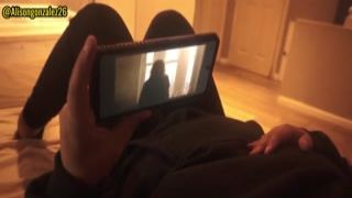 watching netflix with my taboo sis and i couldn t help but put my penis in her oral we almost got spied 