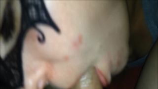 Horn-mad chick Woman Armani is professional in riding a strong black shlong