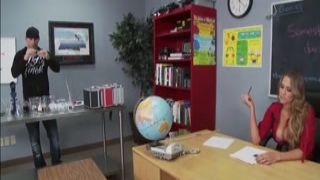 enormous tits at school - mean teacher bang her former young learner scene starring alanah rae and johnny sin