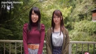 stunning asian lezzies enjoy a trip full of intense banging