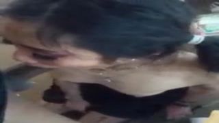 throat slave eva yi inhales black johnson