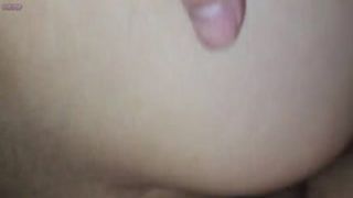 my stepmother let me bang her asshole only with me on her side and doggy style she moans like a bitch