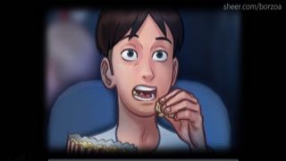 step sis make me baby batter in cinema now 