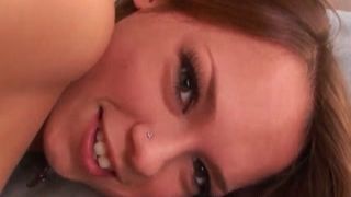 funny slim teen haley cute is stretched rock hard at doggy style