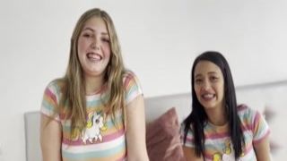 two goddesses smashing a lucky guy