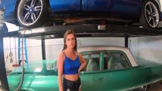 roadside - mechanic tricks his female customer into sex