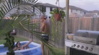 super hot puerto rican duo have passionate sex outside in the heat of texas