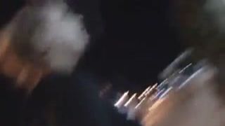 thick cock craving college teen gilrfriend sucking in a exposed store