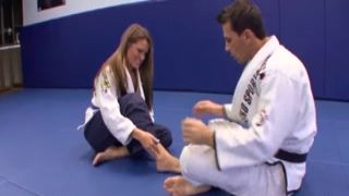 hot megan fenox wrecked throbbing by the karate trainer