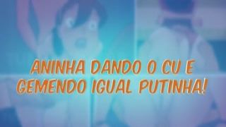 annie giving her ass and moaning like a small bitch you need to hear 