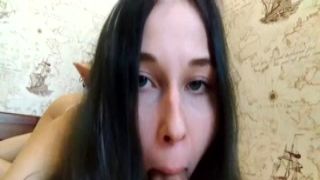 no hands 69 sloppy blowjob laruna mave