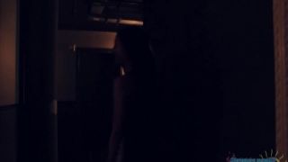 Palatable red-haired cutie offers extensive deepthroat to enormous black penis