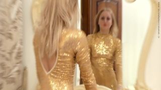 Wonderful blond haired lady Tegan Riley impacts tasty dick for pleasure