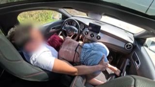 i pick up an unknown stunner from a group fun and she delivers me a bj until i finish cumming when i take out my penis in the car