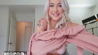 mofos - alexis kay gets her shaved wet pussy creampied after a wild photoshoot passionate fuck with charles