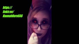 hannah horn rails herself with her giant fake shaft part 2