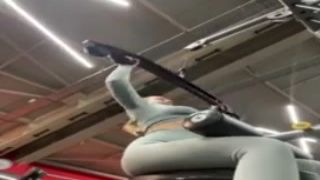 crazy drilling in the gym