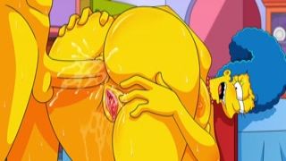 flandis banging the simptoons hotties pepperoni pizza the simptoons