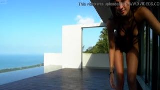 tanned cutie melena maria rya strip