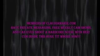 kimmie kaboom beats down and humiliates claudia marie