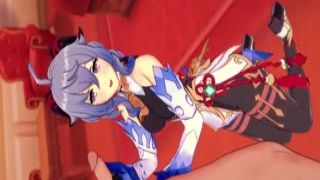 ganyu tug job and boobjob daily