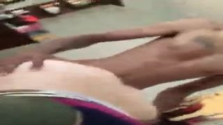 black stud smashes white hottie while she records