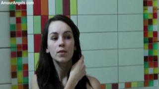 This chick isn'' t timid to ask her enthusiast to fuck her on video camera