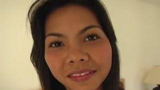 18yo thai internal cumshot with massive natural big tits