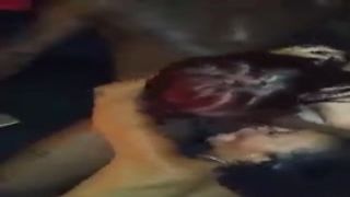 lucky guy getting head from 2 milfs